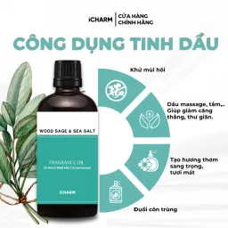 Tinh Dầu Nước Hoa Wood Sage & Sea Salt - iCHARM