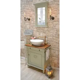 Tủ Lavabo Cổ Điển Chân Tiện Chạy Chỉ Hoa Văn