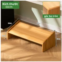 FREESHIP Ghế Kê Gác Chân Công Thái Học Gỗ MDF Tự Lắp Ghép Cho Văn Phòng, Làm Việc, Học Tập Tatana