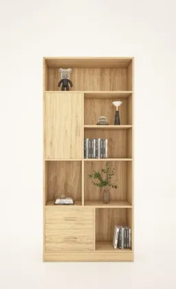 [FREESHIP HCM] Kệ Sách Gỗ MDF Tatana KS019 - Có Thiết Kế Theo Yêu Cầu Khách Hàng