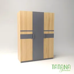 [FREESHIP HCM] Tủ Quần Áo Cánh Mở, Nội Thất Phòng Ngủ Gỗ MDF Tatana TU019 - Có Thiết Kế Theo Yêu Cầu