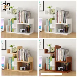 [FREESHIP] Kệ Sách Lắp Ghép Hình Xương Rồng Mini Để Bàn Gỗ MDF Tatana KS030