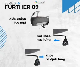 Ghế Công Thái Học Further 89-HR