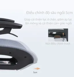 Ghế Công Thái Học Spider 12-HR