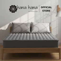 Tấm Trải Nệm HANA HANA New Day Pad Nhập Khẩu Hàn Quốc Chăm Sóc Da Dị Ứng - Màu Teal Gray