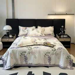 Bộ Chăn Ga Gối Lụa Thái 6D 4 Món An Như Bedding - Nhiều Mẫu Đẹp, Nhiều Size