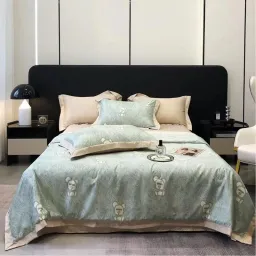 Bộ Chăn Ga Gối Lụa Thái 6D 4 Món An Như Bedding - Nhiều Mẫu Đẹp, Nhiều Size