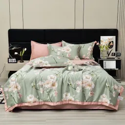 Bộ Chăn Ga Gối Lụa Thái 6D 4 Món An Như Bedding - Nhiều Mẫu Đẹp, Nhiều Size