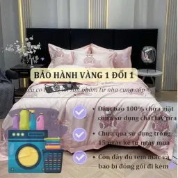 Bộ Chăn Ga Gối Lụa Thái 6D 4 Món An Như Bedding - Nhiều Mẫu Đẹp, Nhiều Size