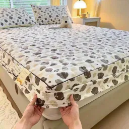 Bộ Ga Gối 3 Món Cotton Xơ Đũi Đậu Nành 1 Ga + 2 Vỏ Gối Nằm Hàng Xuất Khẩu An Như Bedding