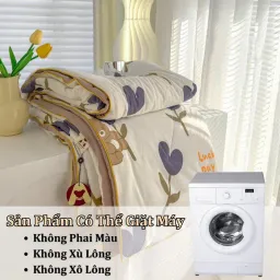 Chăn Hè Cotton Đũi Xơ Đậu Nành Mềm Kích Thước 2mx2m3 - Nhiều Mẫu Đẹp