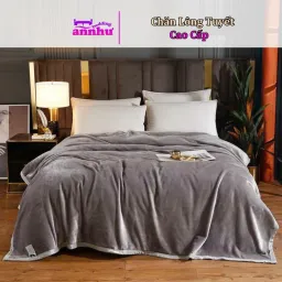 Chăn Lông Tuyết Cao Cấp 2mx2m3 Hàng Nhập Khẩu An Như Bedding