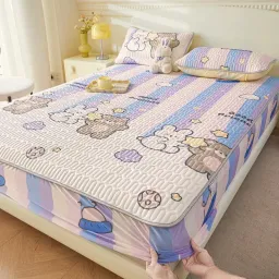 Chiếu Điều Hoà Bo Chun Bọc Đệm Cao Su Non Cao Cấp An Như Bedding - Nhiều Mẫu, Nhiều Size