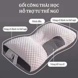 Gối Công Thái Học Kích Thước 48*74cm An Như Bedding