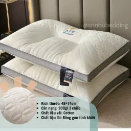 Gối Công Thái Học Kim Cương Kích Thước 48*74cm An Như Bedding