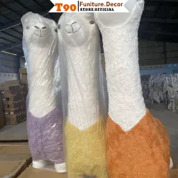 Ghế Đồ Chơi Lạc Đà Alpaca T90, Chân Có Bánh Xe Rời, Nhập Khẩu Cao Cấp Hiện Đại, Chung Cư Căn Hộ Nhà Phố