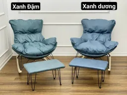 Ghế Sofa Bập Bênh T90 Tôm - Thư Giãn, Đọc Sách, Xem Tivi, Ngồi Ban Công - Nhập Khẩu Cao Cấp Hiện Đại