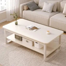 Bàn Trà Sofa Phòng Khách Chân Sắt Sơn Tĩnh Điện Thương Hiệu ILUMIA - GM135