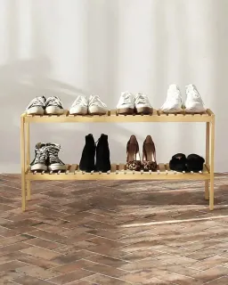 Kệ Giày Gỗ 2 Tầng Shoe Rack Size 500 / 800 / 1000