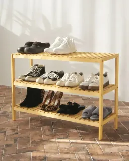 Kệ Giày Gỗ 3 Tầng Shoe Rack Size 500 / 800 / 1000