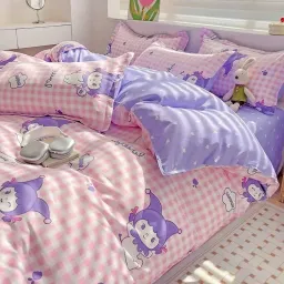 Bộ Chăn Ga Gối Cotton Poly Emmibedding Phong Cách Hàn QuốC Drap Giường Cotton Hot Trend (Không Kèm RuộT) Bst6