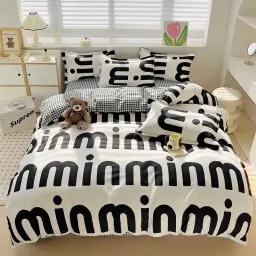 Bộ Chăn Ga Gối Emmibedding, Drap Cotton Poly Hàn Quốc Mẫu Mới 2024 Đủ Size, Miễn Phí Bo Chun