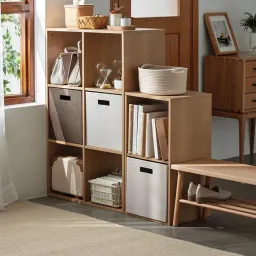 Kệ Gỗ MDF Tổ Ong Behomes Lắp Ráp Thông Minh Không Cần Đinh Vít