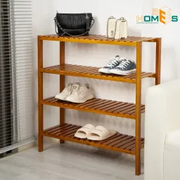 Kệ Giày Gỗ 4 Tầng 80cm