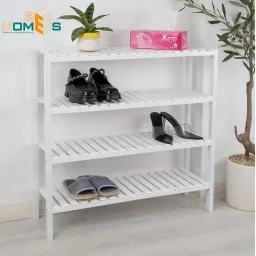 Kệ Giày Gỗ 4 Tầng 80cm