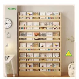 Kệ Đựng Sách Báo, Tài Liệu Gỗ MDF KSS301 - VĐ Smart Furrniture NỘI THẤT LẮP RÁP VIENDONGADV