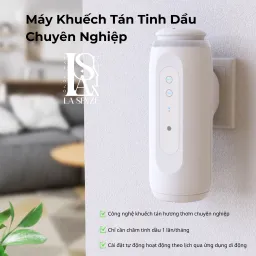 Máy Khuếch Tán Tinh Dầu Chuyên Nghiệp Không Dùng Nước AURA MIST Cho Không Gian Trung Bình 30-50m2