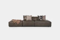 Theodore Sofa ( 3 Chỗ Ngồi ) -  Thiết Kế Da Hiện Đại