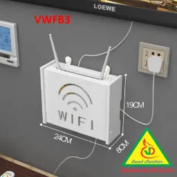 Tủ Kệ Đa Năng Để Wifi Gỗ Nhựa PVC VWFB01- VĐ Smart Furrniture NỘI THẤT LẮP RÁP VIENDONGADV