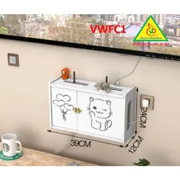 Tủ Kệ Đa Năng Gỗ Nhựa PVC VWFC01 - VĐ Smart Furrniture NỘI THẤT LẮP RÁP VIENDONGADV