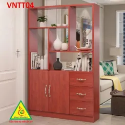 Tủ Kệ Vách Ngăn Phòng Khách Nhà Bếp Gỗ MDF VNTT04B -VĐ Smart Furrniture NỘI THẤT LẮP RÁP VIENDONGADV