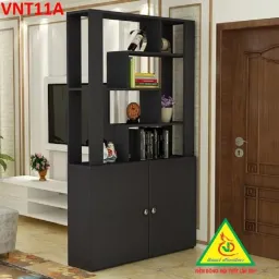 Tủ Kệ Vách Ngăn Trang Trí Gỗ MDF VNTT11A - VĐ Smart Furrniture NỘI THẤT LẮP RÁP VIENDONGADV