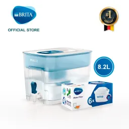 Combo BRITA Flow Basic Blue 8.2L + BRITA Maxtra Plus Pack 6 - Brand No.1 Germany