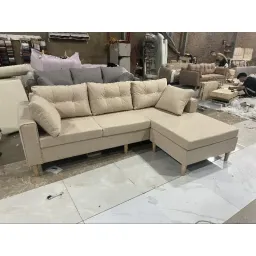 [Freeship HN] Sofa Góc L Kích Thước 2m2x1m4 Bọc Nỉ Màu Sắc Tự Chọn H20L9 Kết Cấu Khung Gỗ Chắc Chắn Cho Phòng Khách