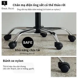 Ghế Văn Phòng, Ghế Học Tập, Ghế Gaming Công Thái Học Lưng Lưới Thoáng Mát RICHOME CH991BK-2