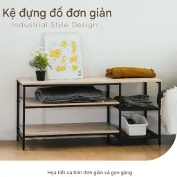 Kệ Để Đồ Đa Năng,Kệ Tv Kệ Trưng Bày, Khung Sắt Chắc Chắn, Thiết Kế Hiện Đại, Sang Trọng, Kệ Tivi - RICHOME SH609