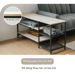 Kệ Để Đồ Đa Năng,Kệ Tv Kệ Trưng Bày, Khung Sắt Chắc Chắn, Thiết Kế Hiện Đại, Sang Trọng, Kệ Tivi - RICHOME SH609