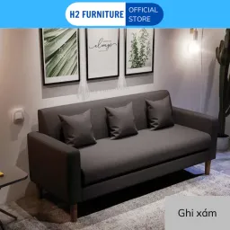 [Miễn Ship HN] Combo Sofa Văng Vuông Đệm Rời Dễ Dàng Vệ Sinh, Màu Sắc Làm Theo Yêu Cầu Bảo Hành 12 Tháng, Sofa Mini