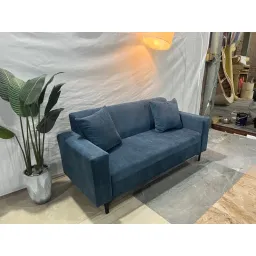 [Miễn Ship HN] Ghế Sofa Nỉ H20D1 Phong Cách Bắc Âu Chân Kim Loại Cao Dễ Dàng Vệ Sinh Gầm Ghế