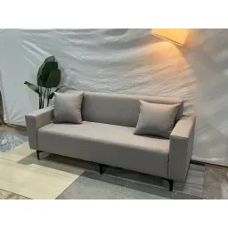 [Miễn Ship HN] Ghế Sofa Nỉ H20D1 Phong Cách Bắc Âu Chân Kim Loại Cao Dễ Dàng Vệ Sinh Gầm Ghế