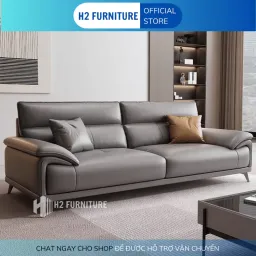 [Miễn Ship HN] Ghế Văng Sofa Da Tựa Yếm H20D2 Cao Cấp Với Chất Liệu Khung Gỗ Tự Nhiên Da Nhập Khẩu Màu Sắc Đa Dạng