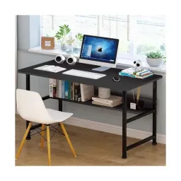 Bàn Làm Việc Kiểu Hàn S-Table, T-Table Tặng Kèm Tua Vít NTFurniture