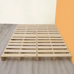 Giường Ngủ Pallet Gỗ Thông Gấp Gọn Kiểu Hàn Quốc