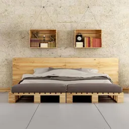 Giường Pallet Gỗ Nhập Khẩu Tốt Nhất Cho Phòng Ngủ Hiện Đại