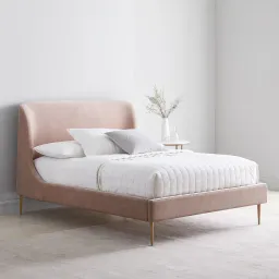 Giường Ngủ Bọc Nệm Cao Cấp Lana Bed Phong Cách Bắc Âu