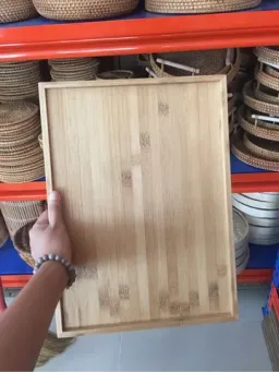 Khay Tre Đựng Trà Đựng Đồ Ăn - Bamboo Tray